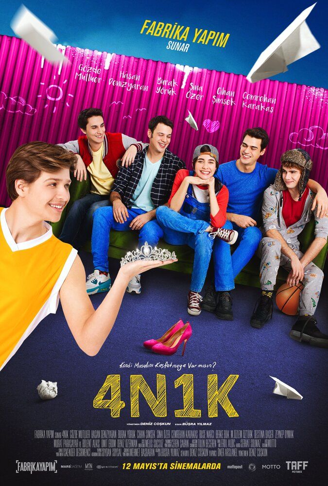 To'rt yigit va bir qiz / 4 yigit va 1 qiz