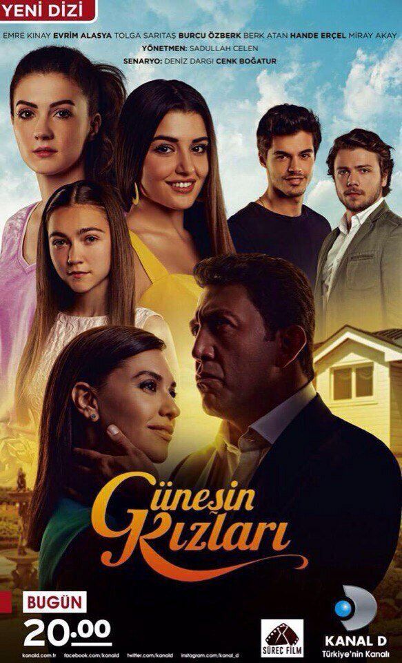 Gunesh qizlari / Guneshning qizlari 1-121 qismlar (Final)  Yangi turk serial